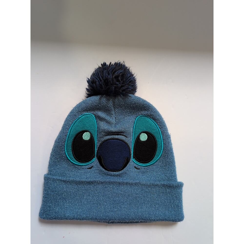 Disney Lilo & Stitch One Size‎ Winter Knit Pom Hat Beanie Costume Adult